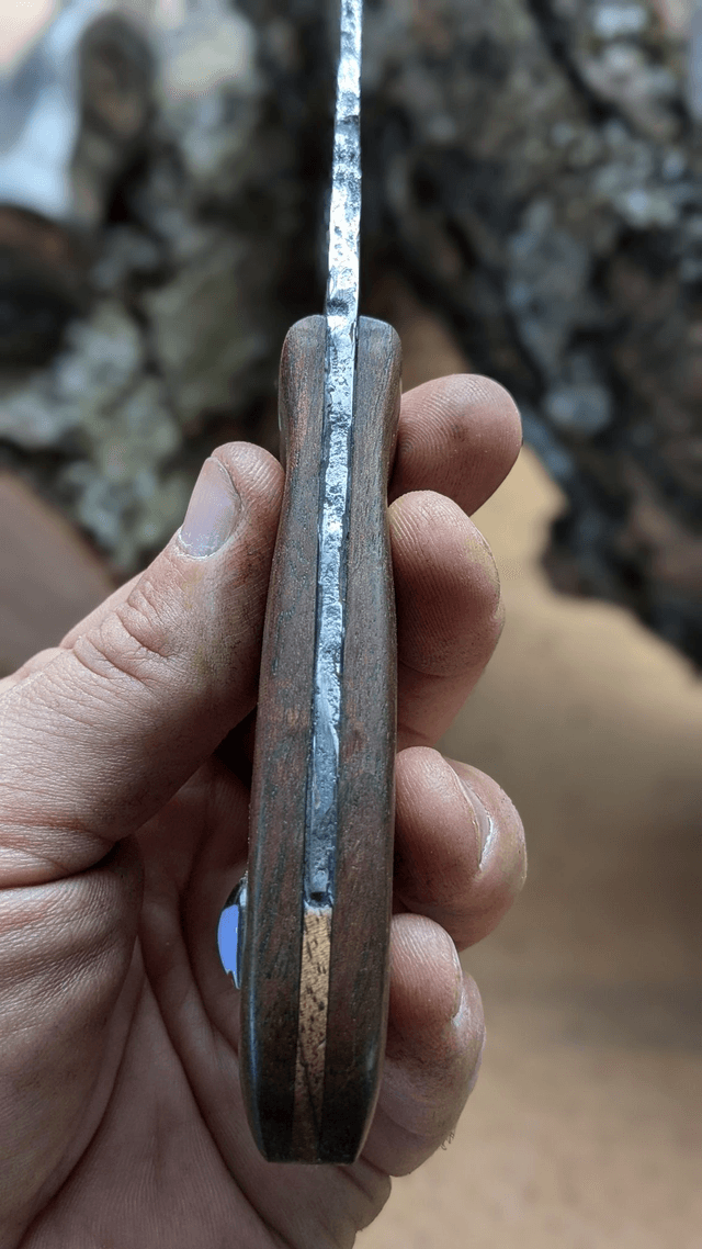 Couteau fixe en Noyer