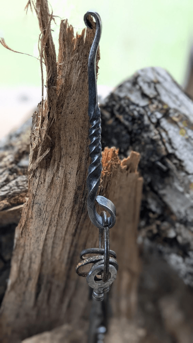 Porte clef forgé