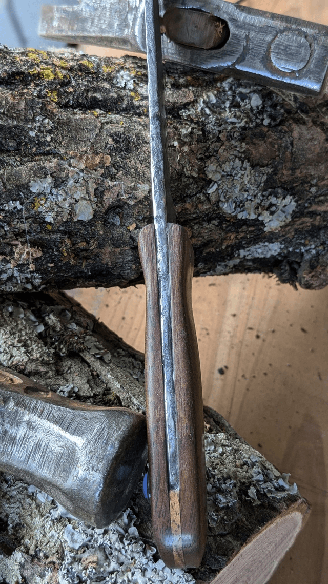 Couteau fixe en Noyer