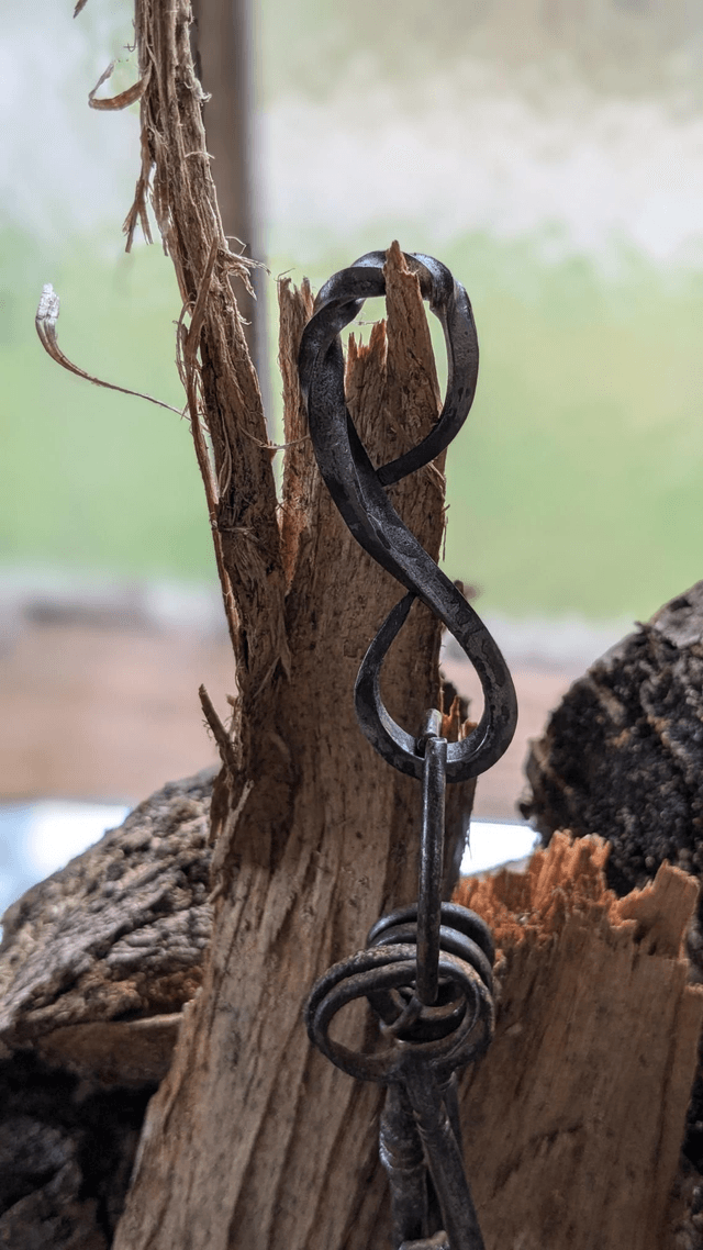Porte clef forgé